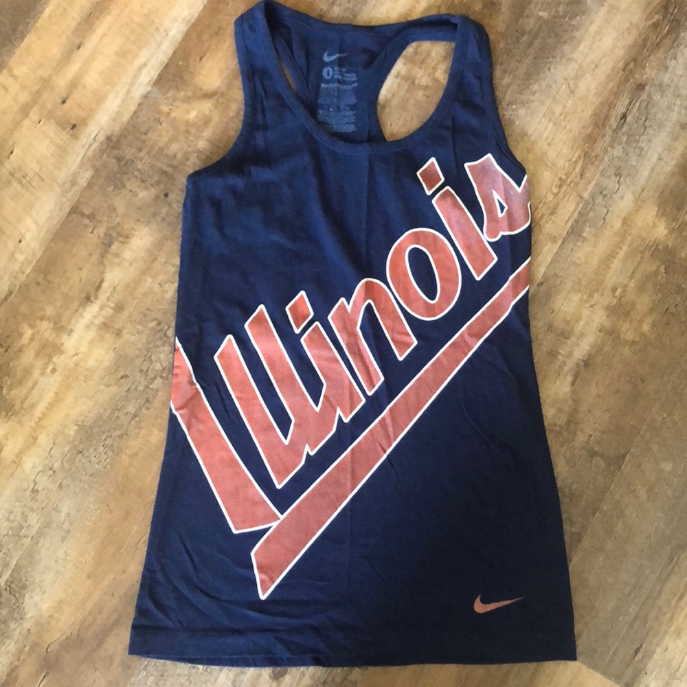 Illinois Racerback Tank Top